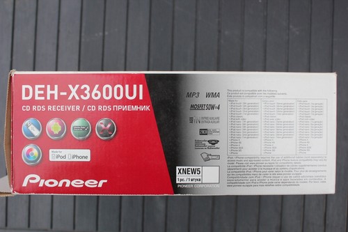 Pioneer DEH-X3600UI Car Radio and CD RDS Receiver - Picture 11 of 12