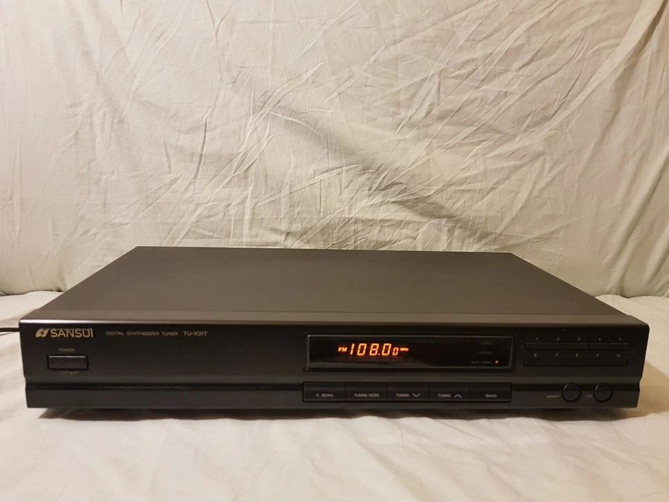 Sansui TU X317 Tuner Radio 20 Senderspeicher - Bild 3 von 4