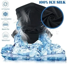 UPF 50+ UV Protection Face Mask Neck Gaiter Scarf Breathable Bandana Balaclava