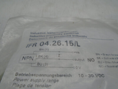 BAUMER ELECTRIC IFR-04.26.15/L SWITCH #F4