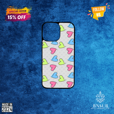 Color Hearts iPhone Case #2024 #Art #iPhone 15