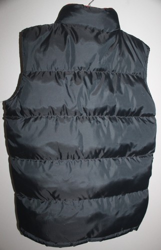 TIMBER OUTERWEAR BOY'S BLACK RED POLYFILL PUFFER OUTDOOR WINTER VEST LARGE 14/16 - Picture 2 of 2