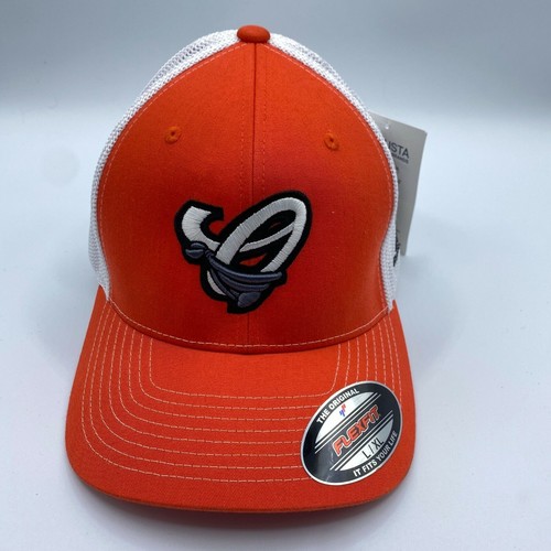 Orioles Orange and White Twill Mesh 