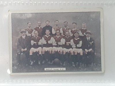 1924 Islanders Fags Special, Zigarettenkarte Fußballmannschaften, West Ham (Cig1