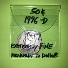 1996-D Kennedy Half Dollar 50c Coin (XF)Condition. ***** FREE SHIPPING!!!!