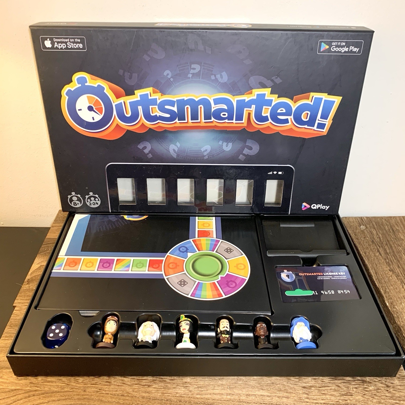 Outsmarted The Live Family Quiz Board Game Complete