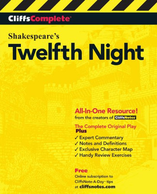 CliffsComplete Shakespeare's Twelfth Night: Complete Study Guide