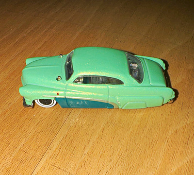 Matchbox 1-75 No 8 Chevrolet Impala 1957 1:64 Druckguss Modellauto grün