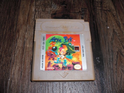 Atomic Punk 4 Nintendo Game Boy 1991 DMG-01 Game Boy Color Advance GBA AUTHENTIC