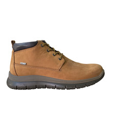 Scarpe Enval Soft Uomo Polacchine In Pelle 8731622 Cuoio