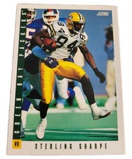 1993 Score Sterling Sharpe #91 Green Bay Packers NFL Football Card (Q1