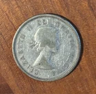 1956 Canada 25 Cent Silver Coin - Circulated