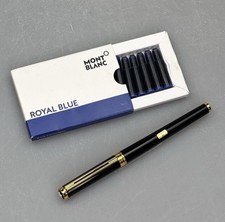 Montblanc Noblesse Oblige - Füllfederhalter - schwarz /gold 14k M-Feder ID 15140