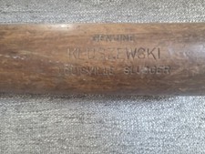 VERY RARE 1947 Ted Kluszewski ROOKIE Game Used Bat PSA/DNA Leaded Barrel 