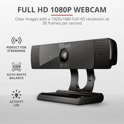 Webcam Full HD 1080p Streaming Trust GXT 1160 Vero