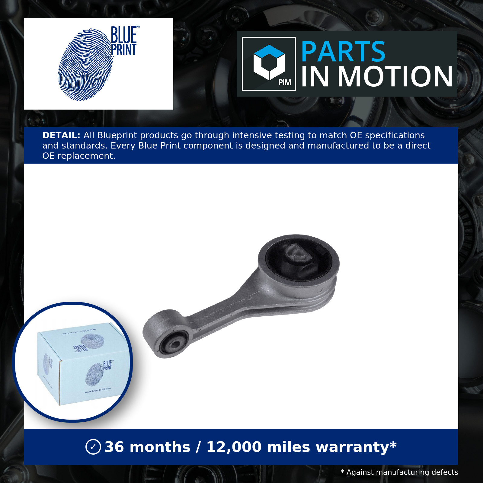 Blueprint ADM58079 Automatic Transmission Mounting Rear Fits Ford Courier Fiesta - Image 4