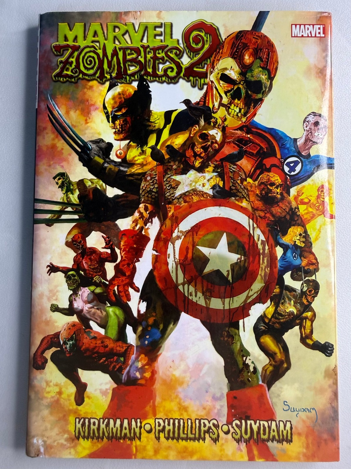 Marvel Zombies 2 Hardcover Kirkman Phillips Suydam Graphic Novel #1-5 1st Print