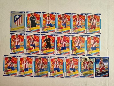 Match Attax 16/17 Team Set Atlético Madrid Alle 19 Karten Full 2016/2017