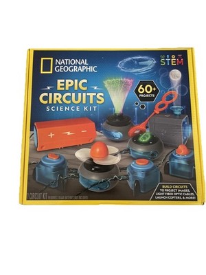 National Geographic Epic Circuit Science Kit, Open box, STEM, ￼