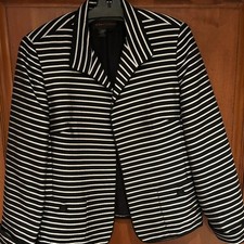 Nina McLemore striped blazer