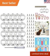 Durable DIY Bottle Opener Insert Set - 20 Stainless Steel Components Included