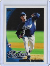 2010 Topps - No. 98 - Cesar Ramos - San Diego Padres - Rookie Card. rookie card picture