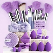 beauty set makeup kit large and small beauty sponges for flawless makeup 33pcs