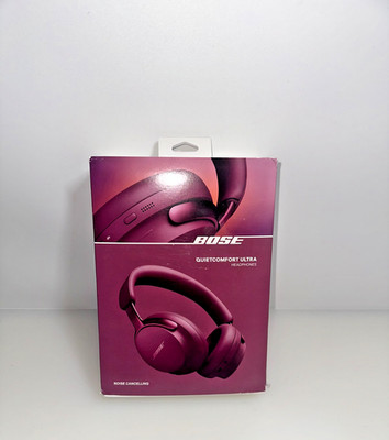 NEW Bose QuietComfort Ultra Bluetooth Headphones, Deep Plum (880066 1500)