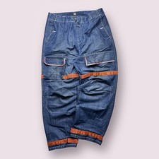 Vintage Men  s MFG Girbaud Shuttle Tape Baggy Wide Leg Jeans Y2K 40x34 Hip Hop