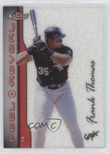 1999 Topps Finest Peel & Reveal Sparkle Frank Thomas #PR10 HOF 03rx