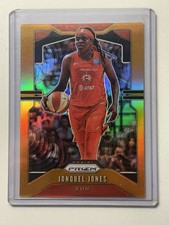 Jonquel Jones 2020 Panini Prizm WNBA #37 Orange Prizm /65 Sun Liberty