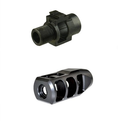 All Steel 5/8x24 Thread Adapter For M 1 4 / M 1 A With Muzzle Brake Compensator