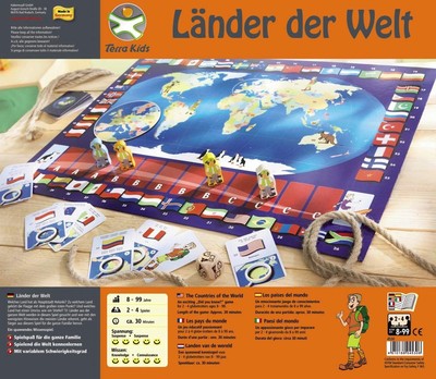 HABA Länder der Welt Quizspiel Geografie Wissen Familie ab 8