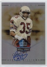 2019 Panini Hall of Fame Class of… Silver 45/50 Aeneas Williams #AW Auto HOF 1q7