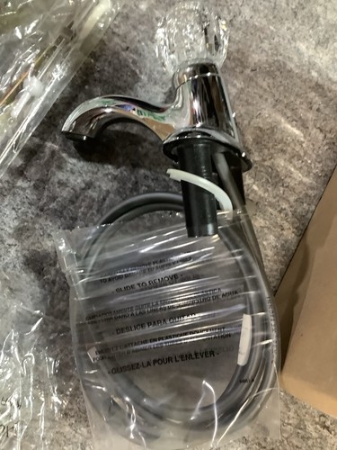 Delta Classic Mittelgarnitur Badarmatur Einhand mit Pop Up 502-DST Chrom  - Bild 3 von 8