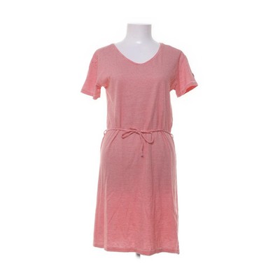 Sebago, Kleid, Größe: S, Rot/Weiß, Baumwolle/Leinen, Damen #WcH