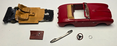 #ad #ad Vintage Red Ferrari 212 Vignale Cabriolet 1 43 Project Parts Lot unknown brand $24.99