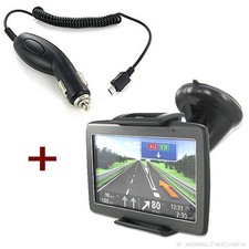 KFZ NAVI HALTERUNG + LADEKABEL passt f&uuml;r Garmin N&uuml;vi 2340LMT 2460LMT 2495LMT 258