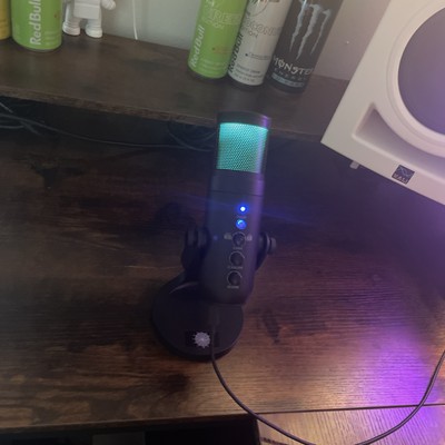 Vivitar Creator Series Studio Mic USB Ambient Noise Cancelation LED Color Change