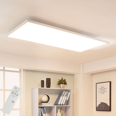 Arcchio LED Panel Leuchte Flächenleuchte Arya dimmbar weiß Metall587