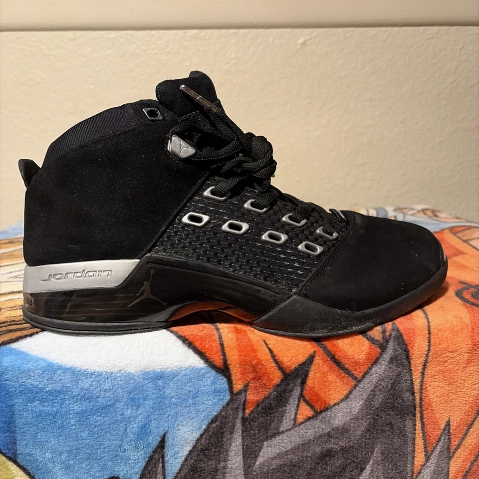 Talla 9.5- Air Jordan Retro 17 CDP Countdown Pack Auténtico 323939 991 Foto 2 de 4