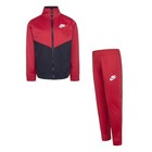 BOYS GIRLS NIKE TRACKSUIT TOP BOTTOMS KIDS ZIP RED BLACK JACKET PANTS SET 6-7