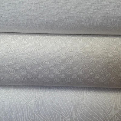 TONE IN TONE WEISS OEKO TEX 100% BASTELN PATCHWORK BAUMWOLLE 44''/112CM BREIT