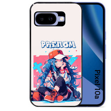 Coque pour Pixel 8A 9A 10A anime casquette personnalisee