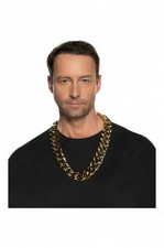 Large Hip Hop Chain Necklace Gold 
