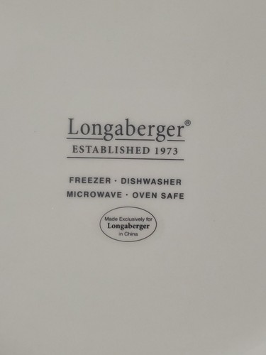 NEW Longaberger 11.25 in. "Berry Harmony" Pattern Chop Plate/Sharing Platter - Picture 6 of 6