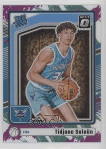 2024-25 Panini Donruss Optic Rated Jazz Prizm Tidjane Salaun #286 Rookie RC