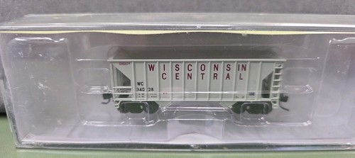 Tolva de 2 bahías Walthers escala N #932-50111 Greenville 100T Wisconsin Central 34028 | Condition: New