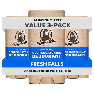Dr. Squatch Natural Men s Deodorant   Aluminum Free Natural Deodorant Men wit...