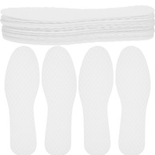 20 Pairs of Outdoor Barefoot Shoe Liners Thin Shoe Insoles Inner Soles for